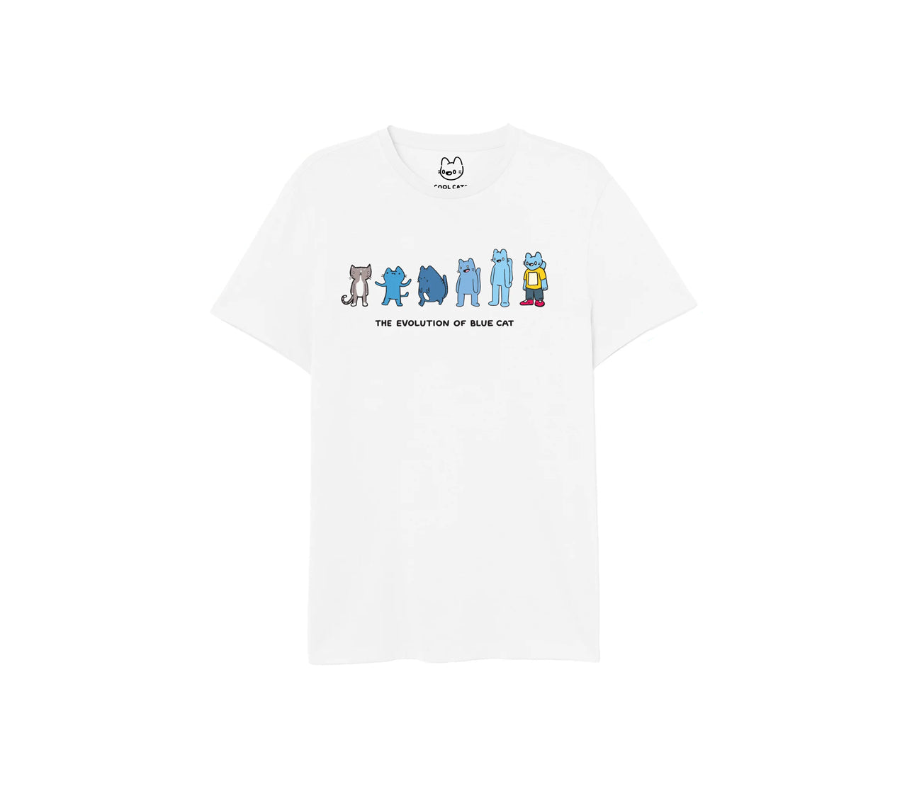 Blue cat t clearance shirt