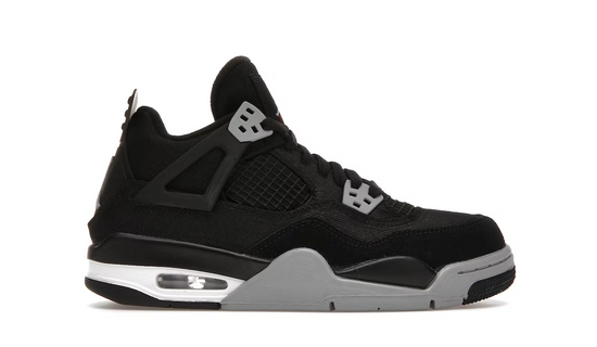 Jordan 4 Retro Black Canvas