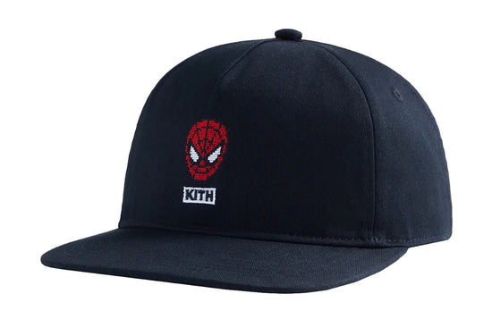 Kith Marvel Spider-Man Needle Point Snapback Black