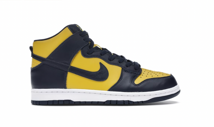 nike dunk high michigan 2020