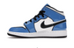 Jordan 1 Mid Signal Blue (GS)