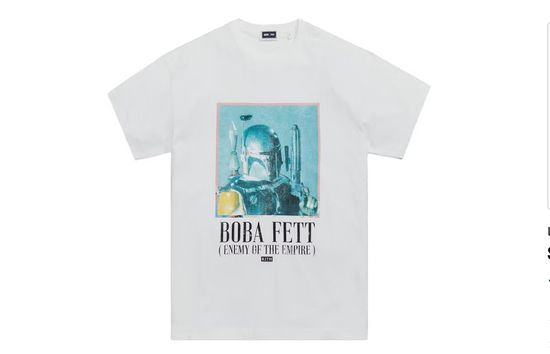 Kith Star Wars Boba Fett Vintage Tee White