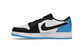 Jordan 1 Retro Low OG Black Dark Powder Blue (GS)