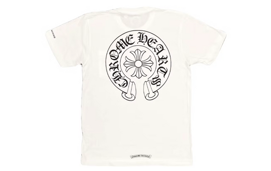 Chrome Hearts Horse Shoe Miami Logo Pocket T-Shirt White